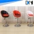 Import Cheap Bar Furniture:Wholesale White Swivel Synthetic Bar Stools For Hotel from China