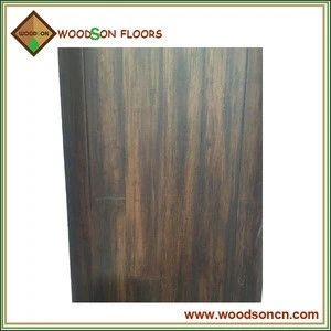 Cheap Easy Lock Wood Grain Strand Woven Bamboo Flooring
