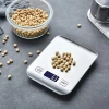 cheap electronic scale  with bowl  bamboo kitchen scale digital kitchen scale