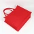 Import Cheap Price Custom Logo Red Shopping Burlap Bags Wholesale from China