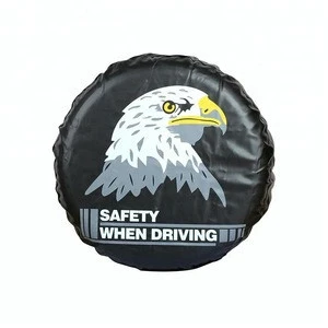 Cheap promotional gift for spare tire cover chrome or car tire cover