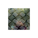Checkered diamond aluminum sheets 3003 aluminum 5 bar chequered plates for anti-skip flooring