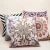 Import Cheersee anime 100% cotton geometric embroidery custom vintage throw wholesale decorative pillow cases cover with boho style from China