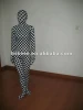 chessboard checkered zentai suit