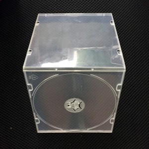 China bag factory provide custom Multiple color plastic CD DVD Case