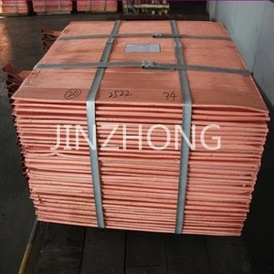 China Factory 99.99% Copper Cathode Sheets