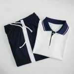 China factory manufacture students uniform  polo shirt and pants school uniform wholesale