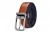 Import China new mens genuine leather belt with rotatable buckle double sides used men belts leather 2021 from China