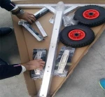 China Supply Good Quality Galvanized Inflatable Boat Trailer