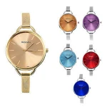 China Watch Buying Agent Thin Mesh Big Face Watches Women Free Shipping