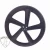 Import chinese factory carbon 5 spokes bicycle wheelset 65mm clincher wheel road bike hub 5 spoke track bicycle from China