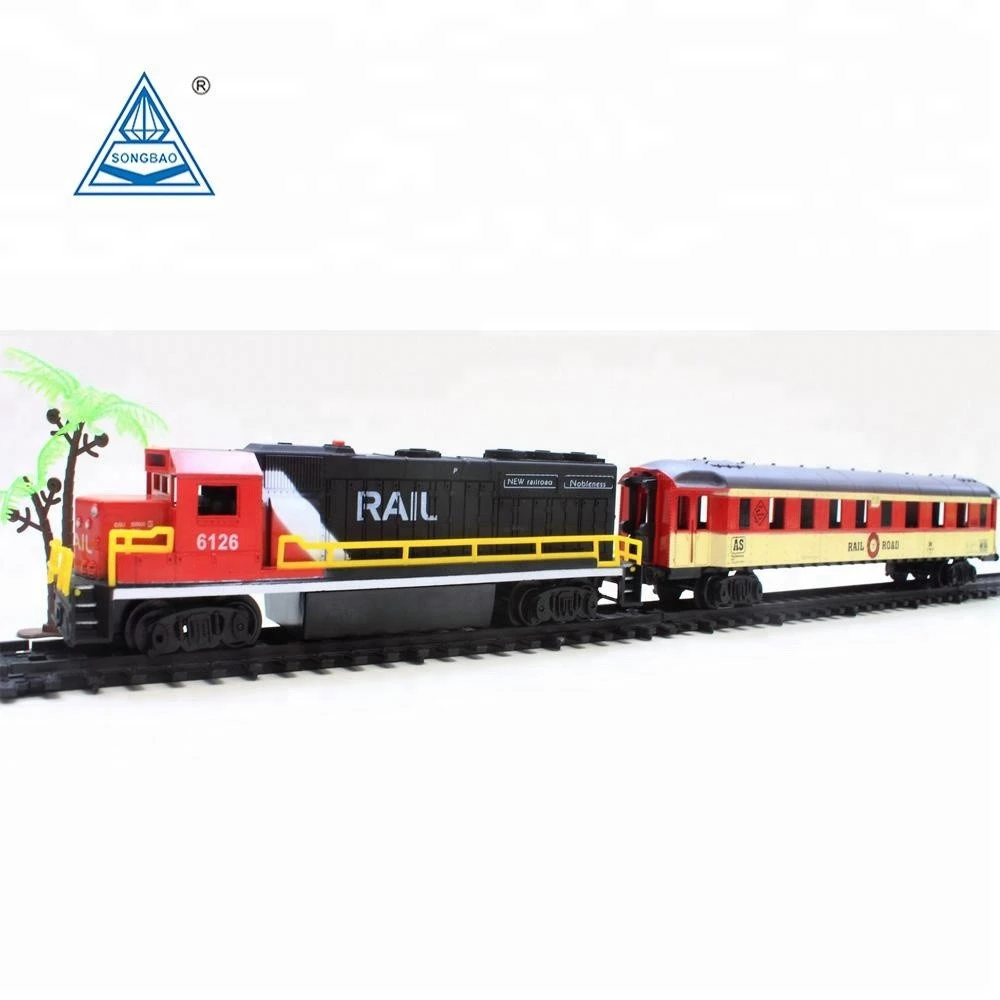 Christmas Hobby ho Scale Model Electric Train Toy Sets Battery Operated Toy Train