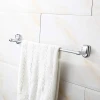Chrome Plated Bath Bathroom Wall Mounted Plastic Towel Bar Rack