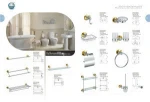 chrome plated stainless steel brass bathroom towel ring
