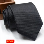 Classic Men's Tie Silk Necktie Woven JACQUARD Neck Ties