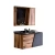 Import Classic sanitary wares wash sink furniture hanging no painting luxury bathroom cabinet from China