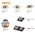 Import clips install hotel project energy saving spot light led retrofit recessed downlight from China