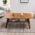 Import Coffee desk for Living Room bamboo wooden coffee tables with bamboo table under rack storage from China