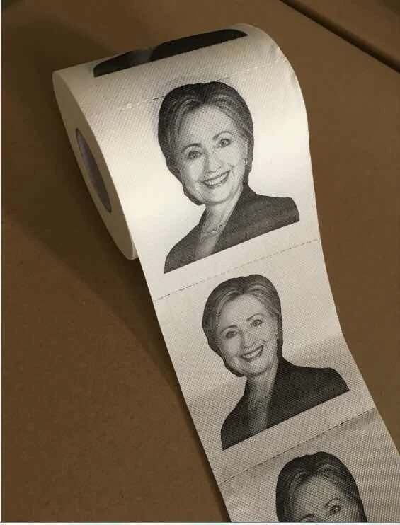 Colored Donald Trump Print 250Sheets /Roll Toilet Paper