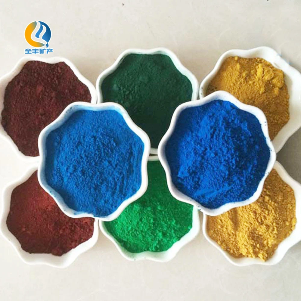 Colored powder pigment
