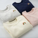 Colorful Fashion Children Blouse Baby Girl Fall Long Sleeves Tee Shirts Custom Children Boutique t-shirts