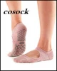 Colorful Non-Slip Grip Toe Socks for Barre, Pilates, Studio, and Yoga