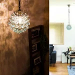 Colorfully led luxurious interior dimmer chandeliers pendant lights