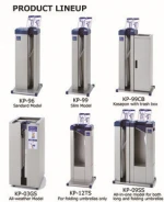 Compact Japanese famous umbrella wrapping machine with supermarket plastic bag