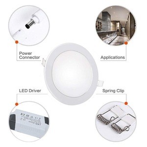 Competitive price 18w ceiling plastic led  downlight led panel light