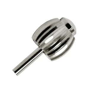 Copper material watch crown pumpkin round head long T tube case accessories  watch parts