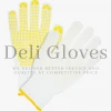 cotton hand gloves with dot