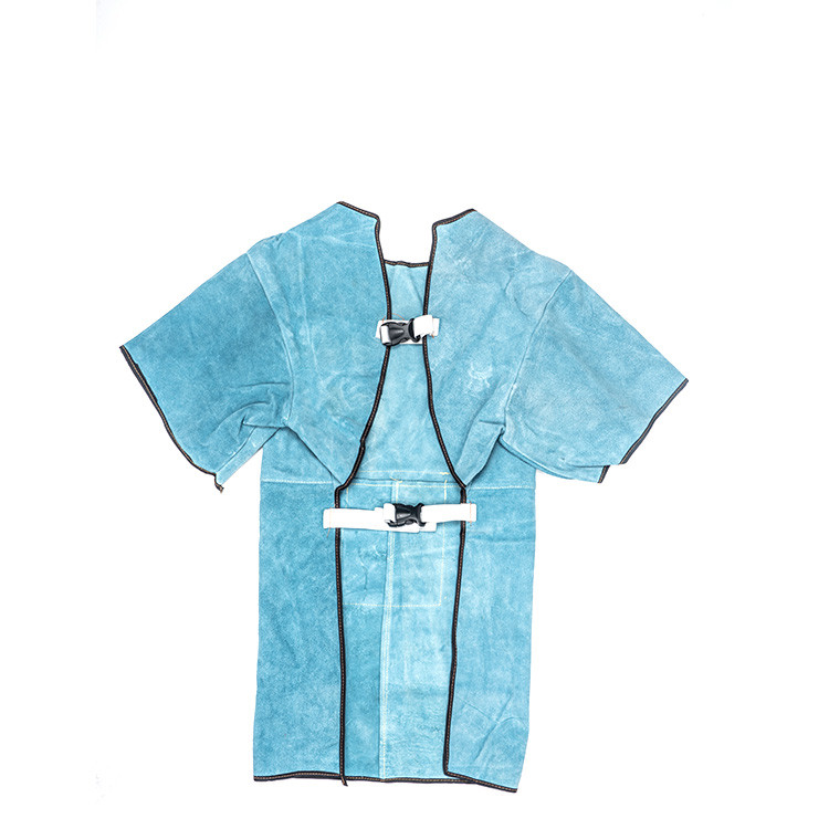 Buy Cowhide Leather Welding Jackets Safety Clothes Working Welder