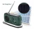 Import crank emergency solar radio and usb charger for For Home/party/outdoors from China