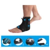 Crashproof Compression Ankle Brace Adjustable Ankle Support For Running