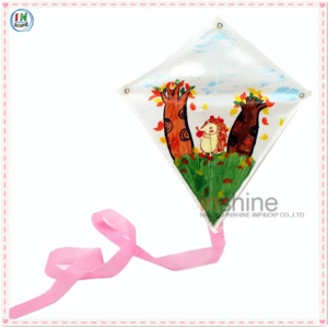 CU3753-2 Teaching DIY kite , children kite , DIY PE kite