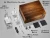 Import Cubes  Reusable Stainless Steel Whiskey Ice Cubes Whisky Chilling Stones wooden gift set combo set from China
