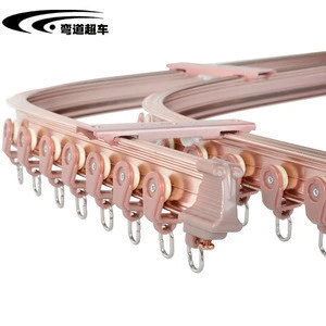 curtain track mounting brackets Orbit Balcony  Window Flexible Bendable Track Top Mounting