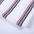 Import Custom 30S white red black plain stripe printed rayon linen fabric for dress from China
