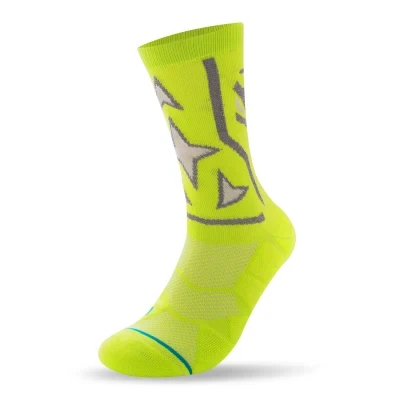 Custom Design Upgraded Professional Athletic Sport Running Gripper Anti Slip Sport Socks