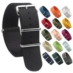 Custom high quality fabric zulu nato watch bands,20 22mm nato nylon watch straps from conkly
