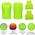 Custom highquality soccer bibs soccer Training Bibs breathable pinnies soccer vest big Mesh Football Training Vest football Bibs