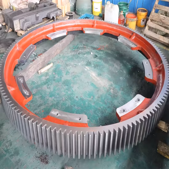 Custom Large Spur Gear Forging Steel Big High Quality Pinion Gear