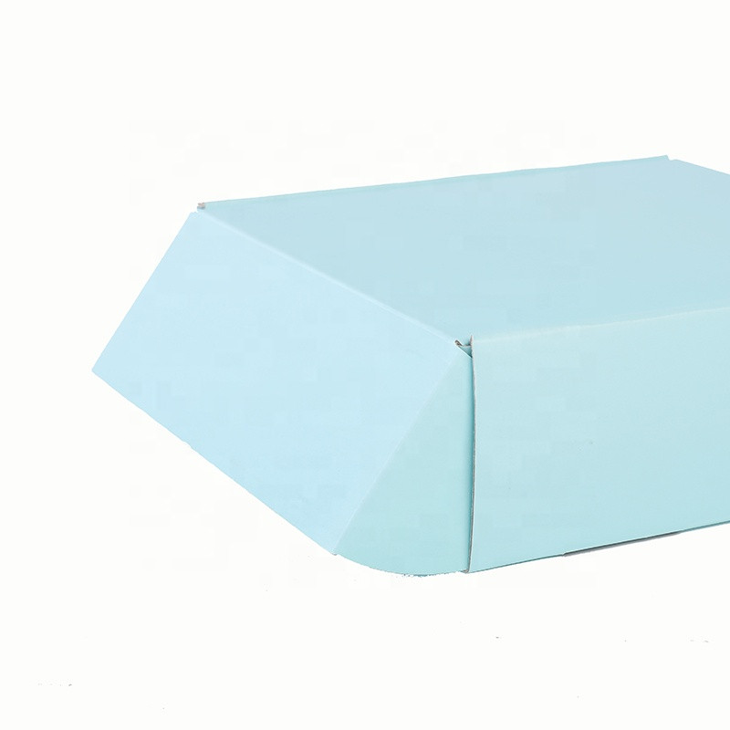 Buy Custom Logo Cardboard Cartons Shipping Mailer Box Blue Cosmetic Set ...
