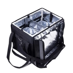 Custom Logo Large Capacity Waterproof Heat Packaging Bag Motorcycle Insulated Thermal Box