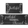 Custom printed waterproof soft pvc floor mat anti-fatigue kitchen carpet set kitchen mats for floor non-slip