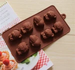 Custom silicone baking molds small animal shape silicone bakeware mould