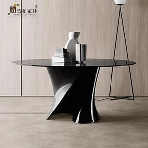 Custom Top Quality Industrial Metal Restaurant Tables,Long Metal Rose Gold Marble Dinning Table