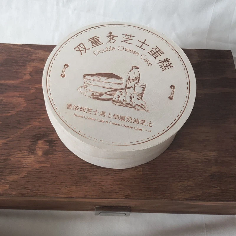 Custom Top Quality Natural Wood Craft Box Lightweight Wooden Gift Packaging Box
