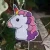 Import Custom wholesale latest cartoon embroidery reversible sequin unicorn patches for kids clothing from China