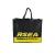 Import Customised Accepted Factory Price Big Size Large Bag Non Woven Material Shopping Bag Black With Logo from China